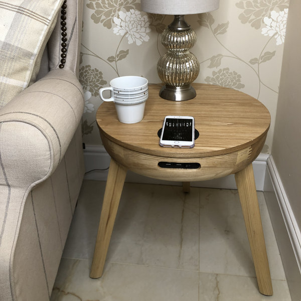 Brayden Studio Yoakum Smart Side Table & Reviews Wayfair.co.uk